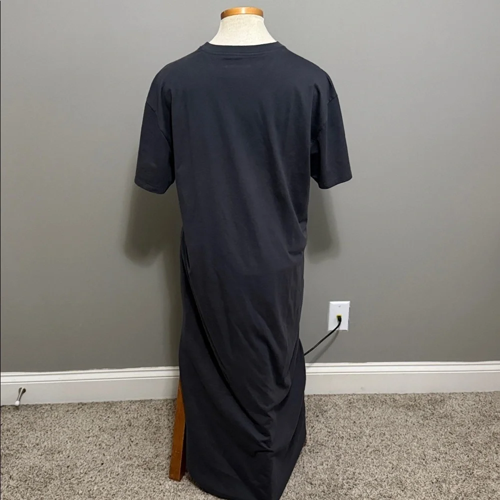 Abercrombie & Fitch - T-shirt Style Cotton Maxi Dress With Slit - Size Medium
